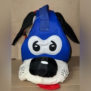 New Rubbermaid Vintage Blue and Black Chow Hound Lunch bag kids insulated  Dog
